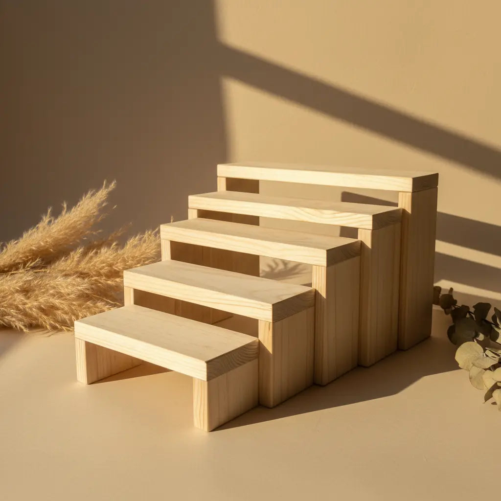 Exhibidor escalera