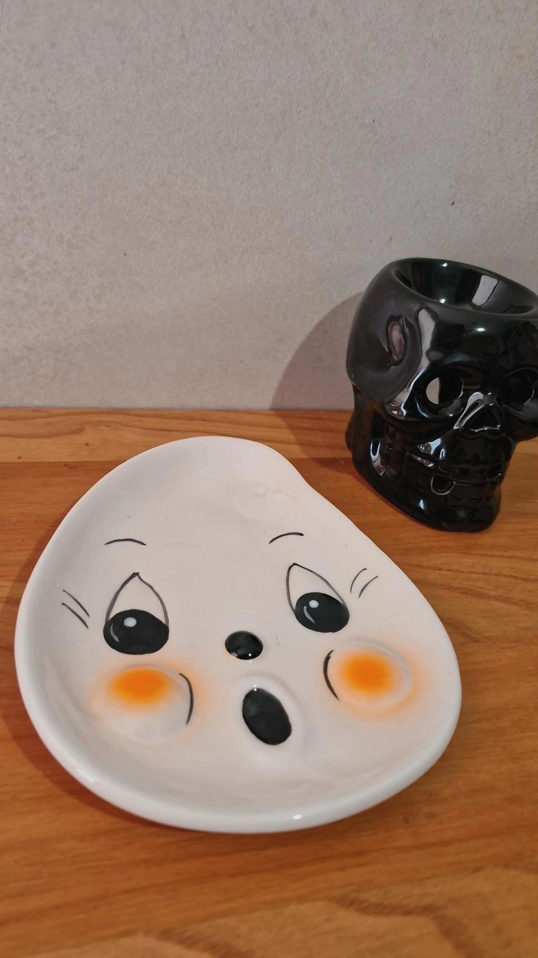 PLATO FANTASMA HALLOWEEN