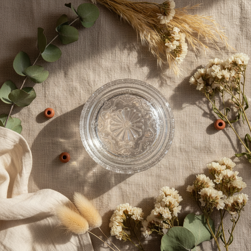 Flat lay boho
