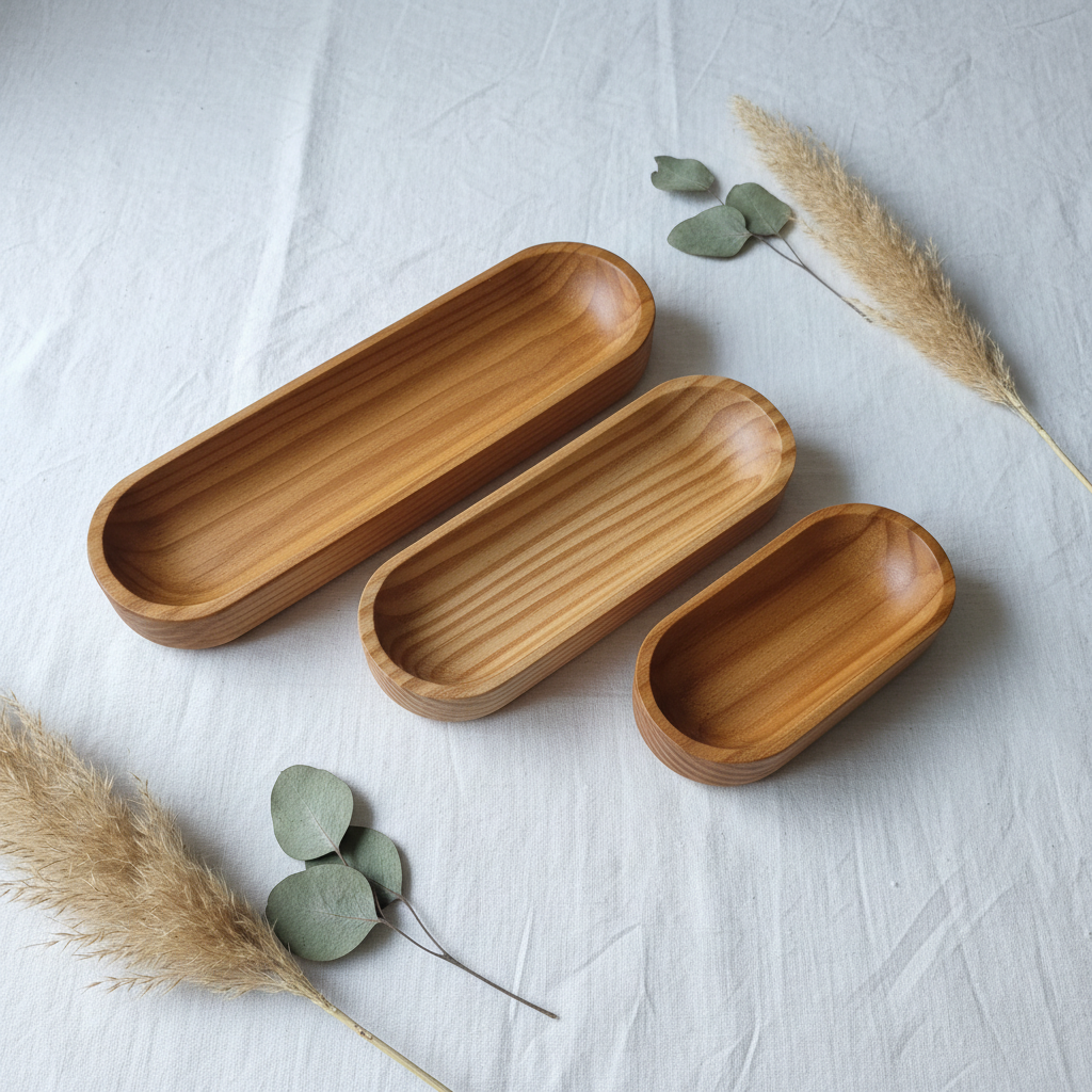 Flat lay forma original estriada