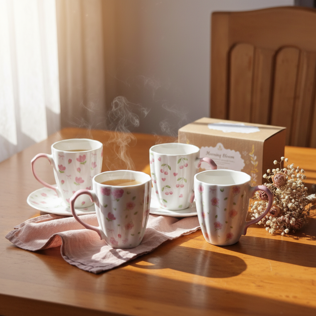 Lifestyle tazas florales