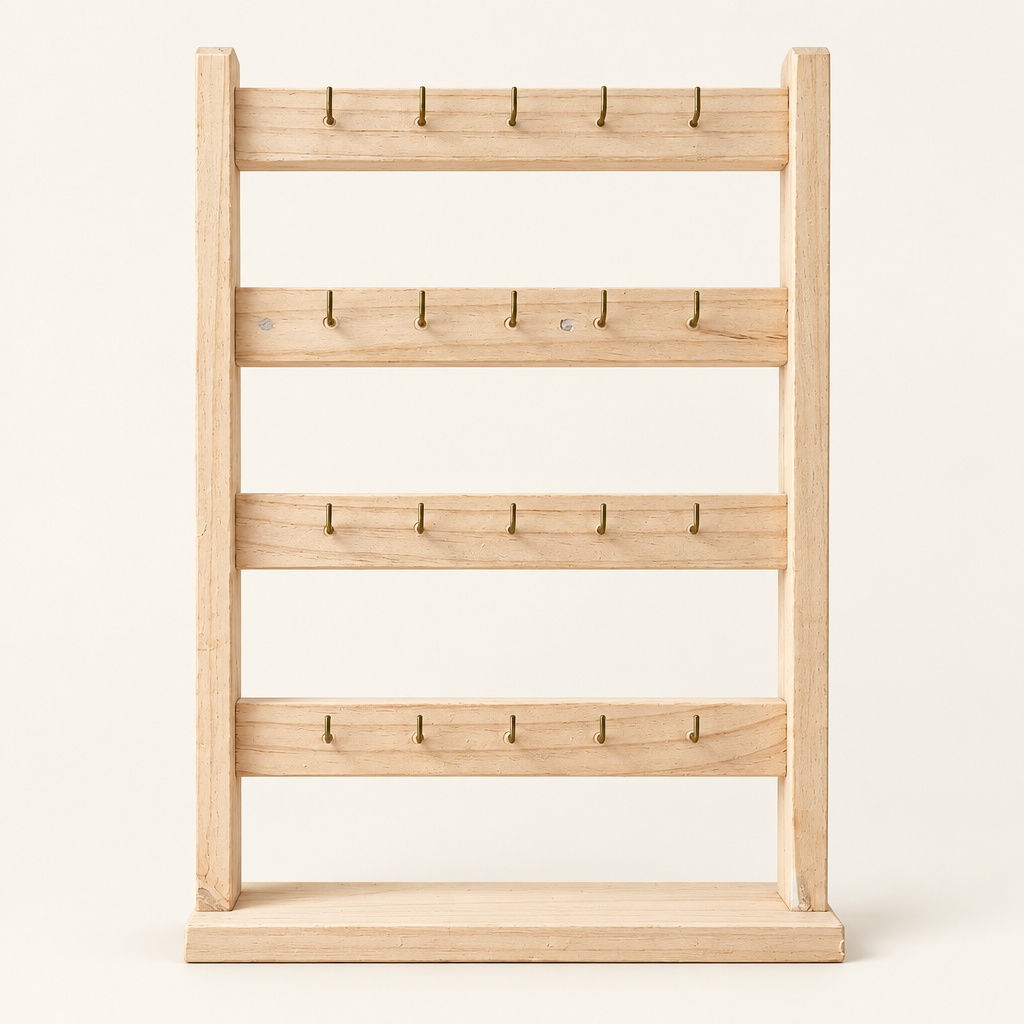 Nueva imagen del exhibidor de madera