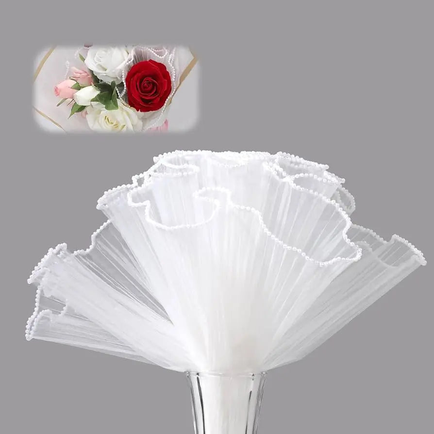 PAPEL PERLADO PARA ENVOLVER FLORES Inglaass