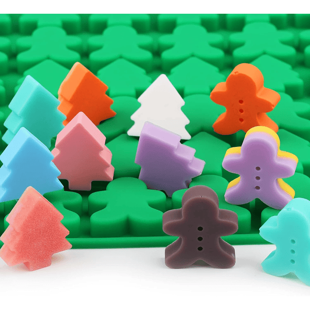 MOLDE NAVIDEÑO XL WAX MELT N°1