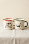 TAZA SALCHICHAS NAVIDEÑOS
