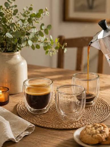 TAZA ESPRESSO BOROSILICATO DOBLE PARED