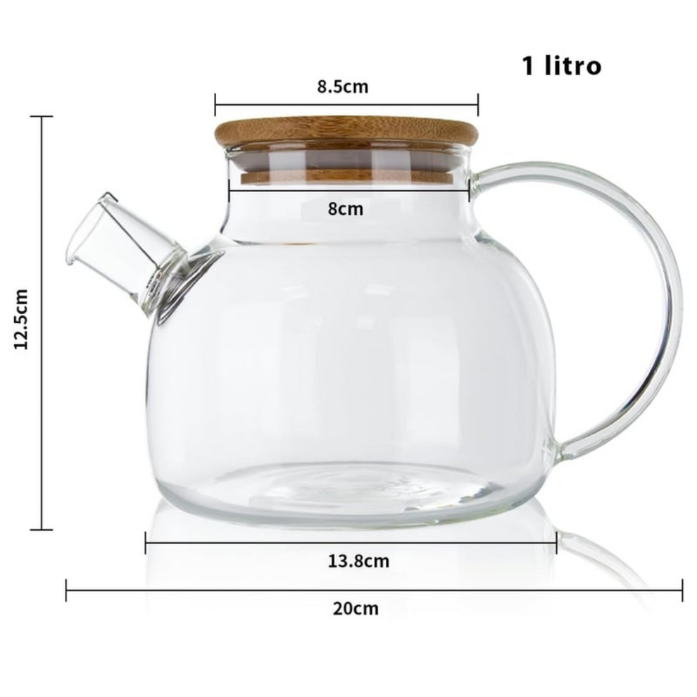 TETERA VIDRIO 1000CC