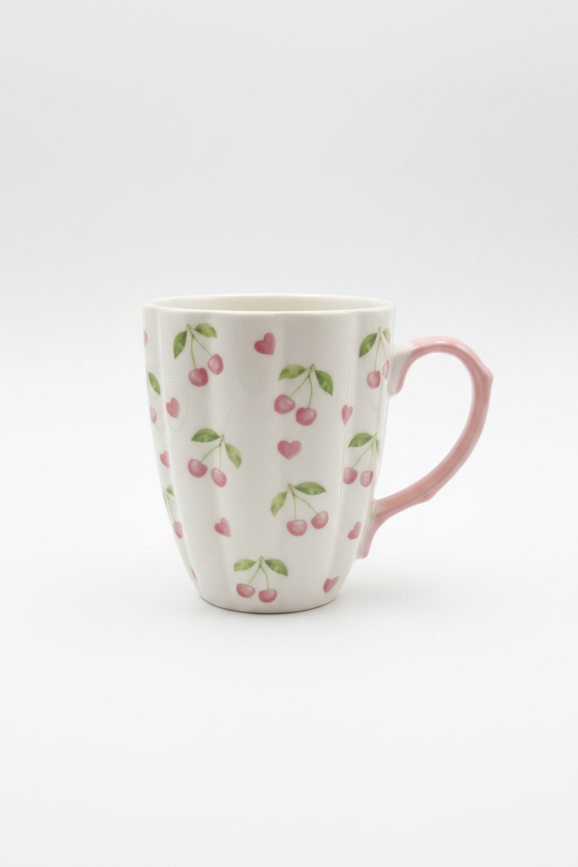 Taza cerezas